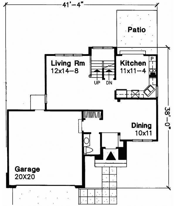 Main Floor Plan: 15-376