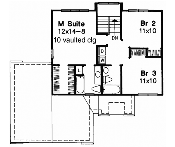 Upper/Second Floor Plan: 15-376