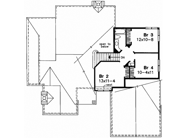 Upper/Second Floor Plan: 15-381