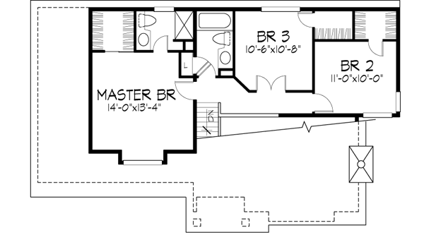 Upper/Second Floor Plan: 15-383