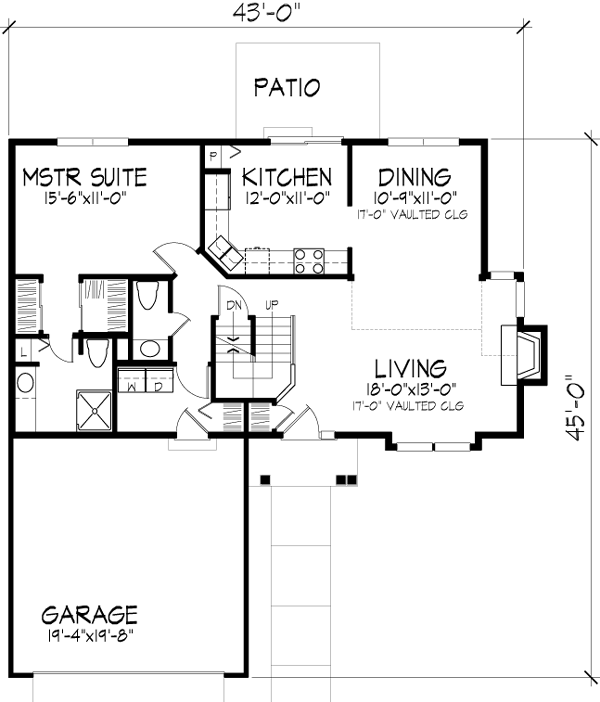 Main Floor Plan: 15-386