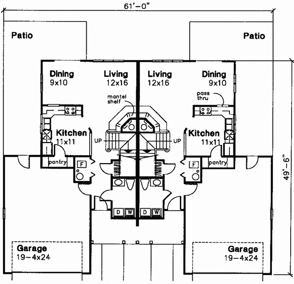 Main Floor Plan: 15-393