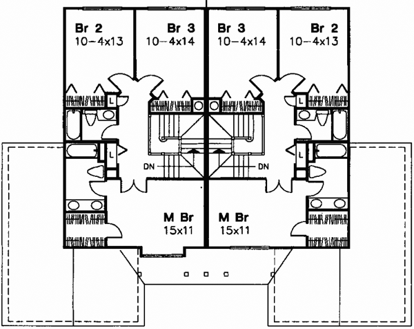 Upper/Second Floor Plan:15-393