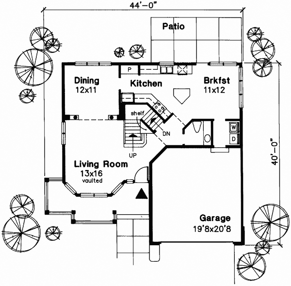 Main Floor Plan: 15-394