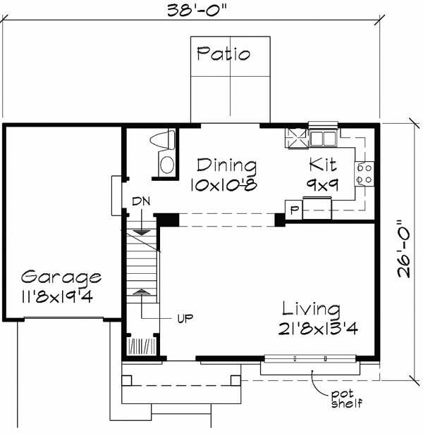 Main Floor Plan: 15-395
