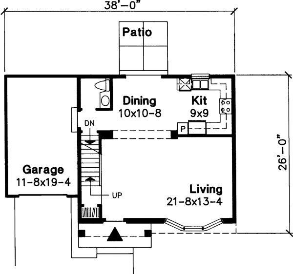 Main Floor Plan: 15-396