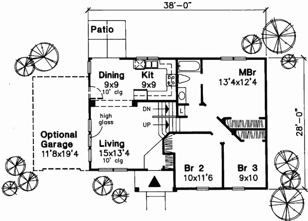 Main Floor Plan: 15-398