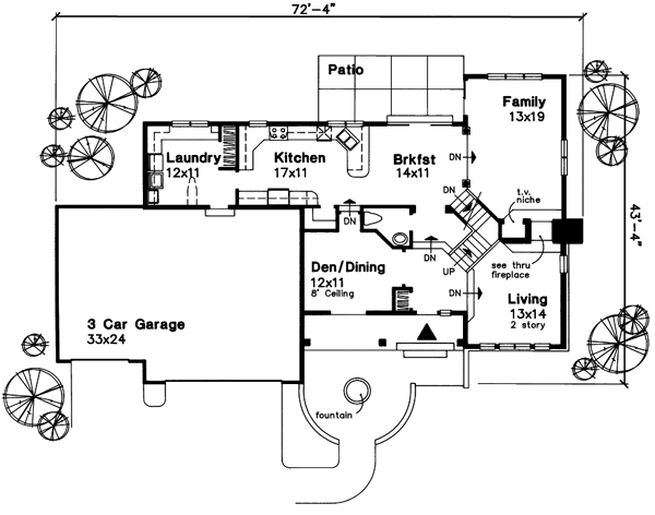 Main Floor Plan: 15-399