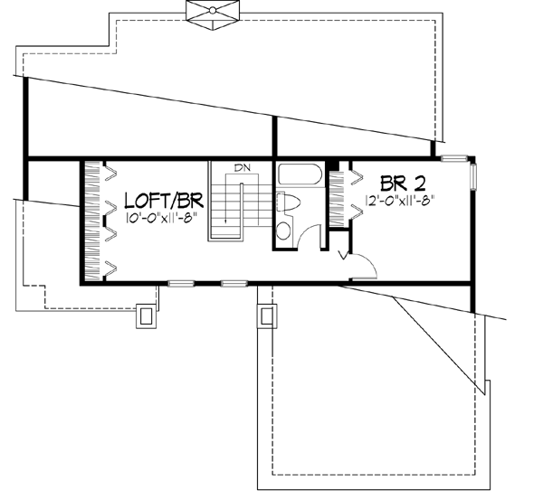 Upper/Second Floor Plan: 15-402