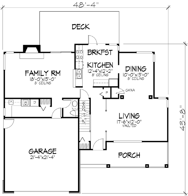 Main Floor Plan: 15-403