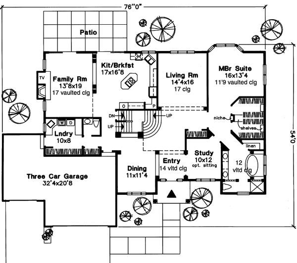 Main Floor Plan: 15-406