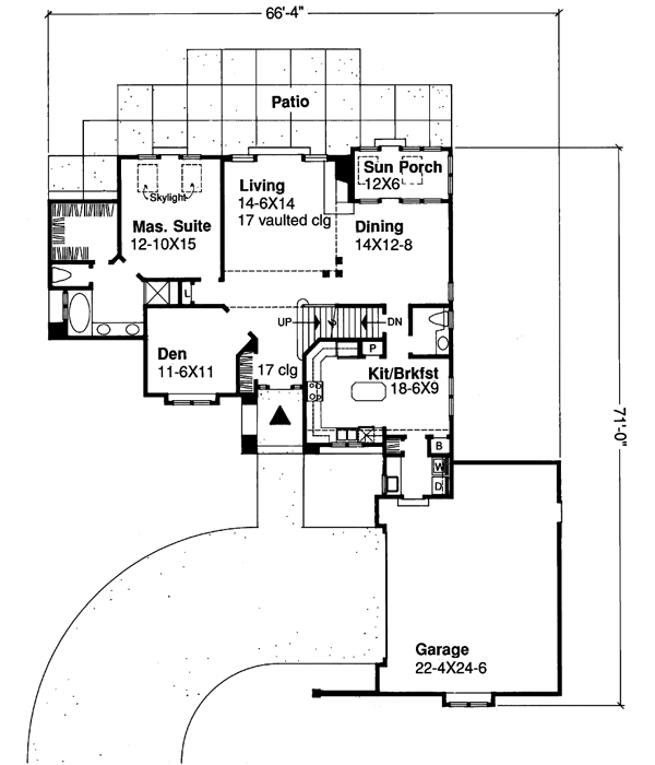 Main Floor Plan: 15-407