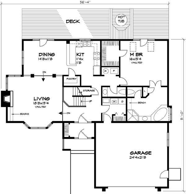 Main Floor Plan: 15-409