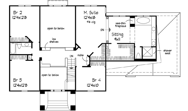 Upper/Second Floor Plan: 15-412