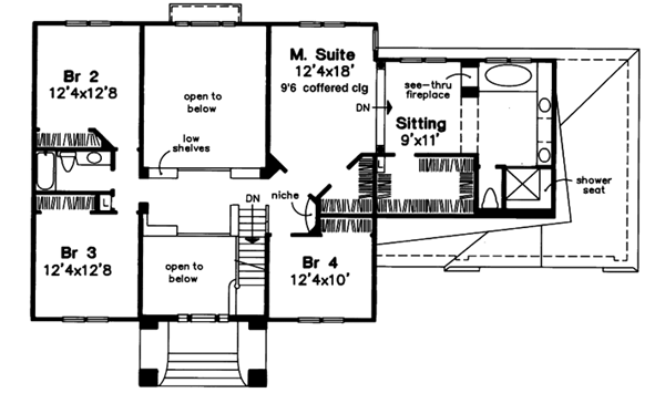 Upper/Second Floor Plan: 15-413