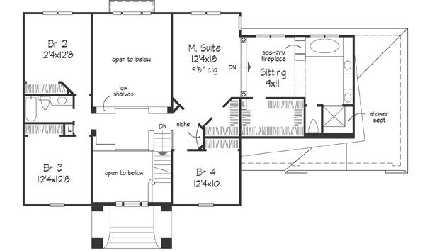 Upper/Second Floor Plan: 15-414