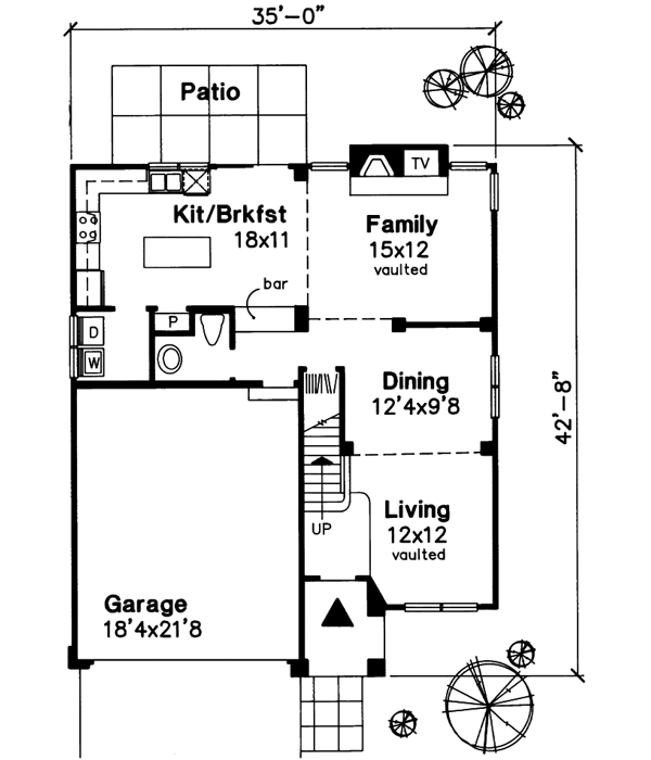 Main Floor Plan: 15-415