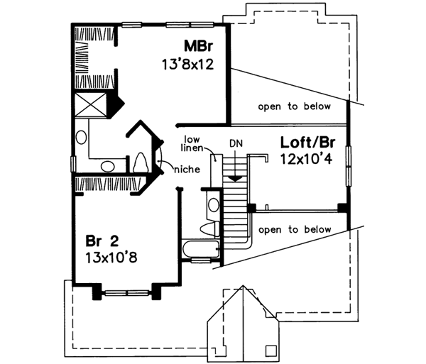 Upper/Second Floor Plan: 15-415
