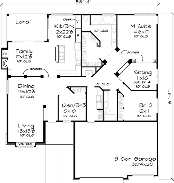 Main Floor Plan: 15-417