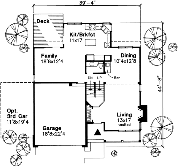 Main Floor Plan: 15-419