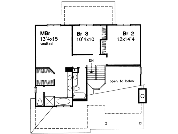 Upper/Second Floor Plan: 15-419