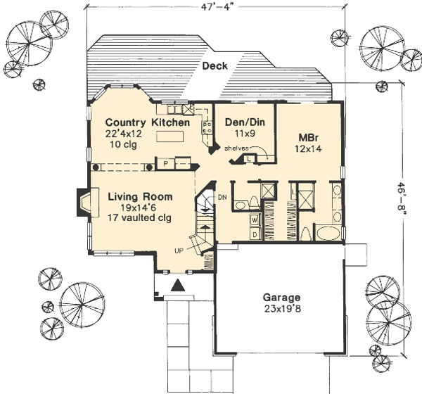 Main Floor Plan: 15-420