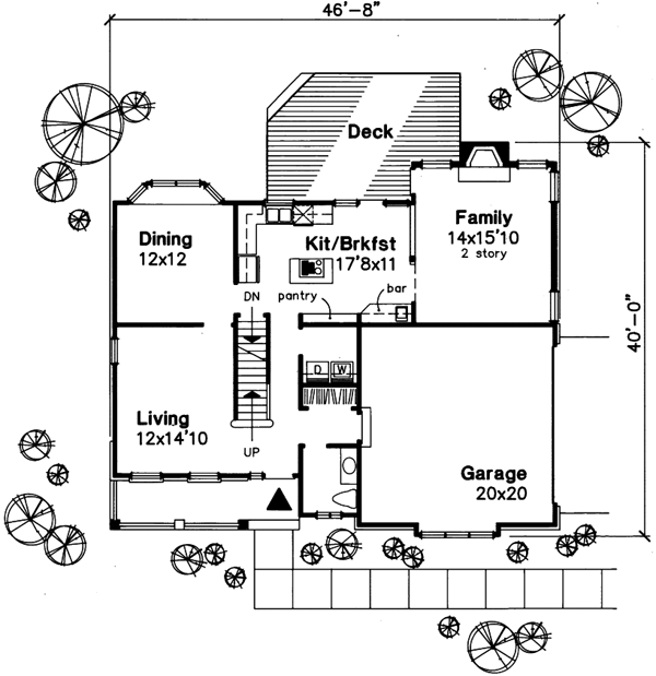 Main Floor Plan: 15-421