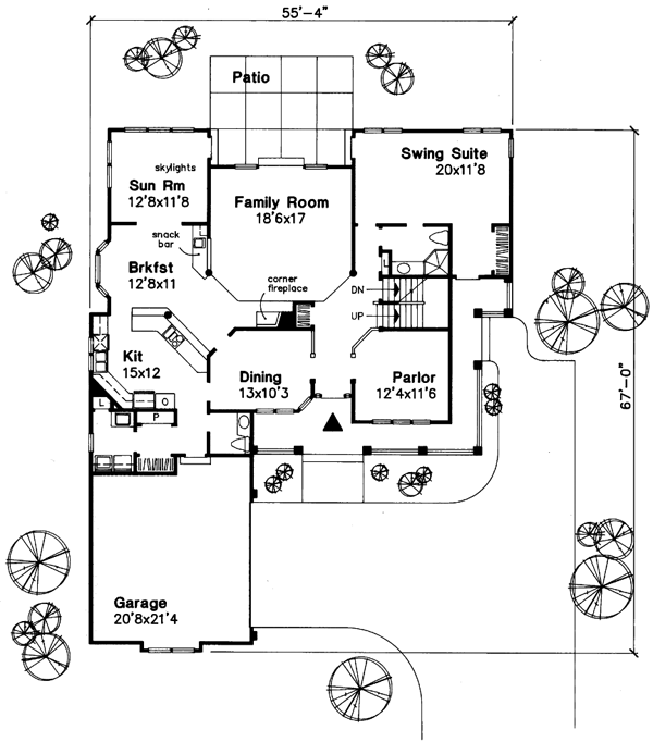 Main Floor Plan: 15-422