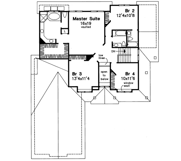 Upper/Second Floor Plan: 15-422
