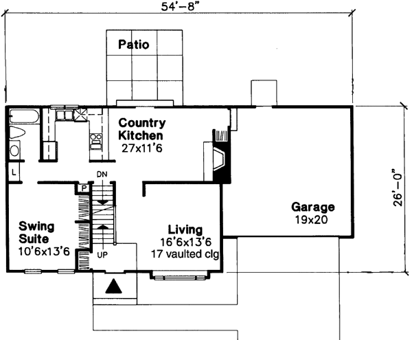Main Floor Plan: 15-425