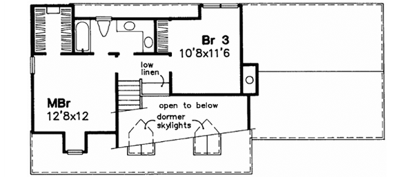 Upper/Second Floor Plan: 15-425