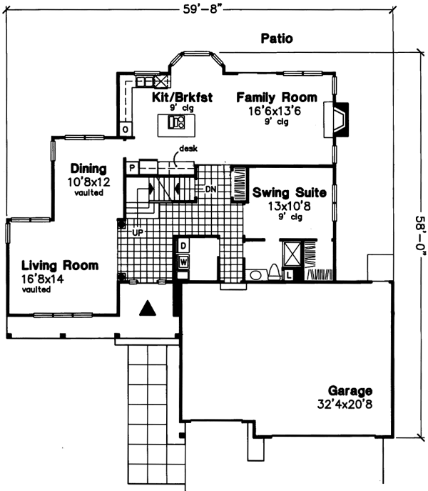 Main Floor Plan: 15-428