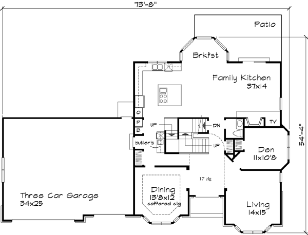 Main Floor Plan: 15-429