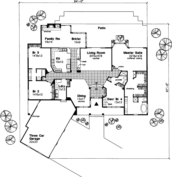 Main Floor Plan: 15-430