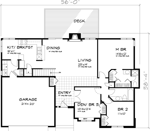 Main Floor Plan: 15-431