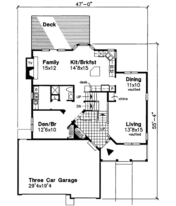 Main Floor Plan: 15-435