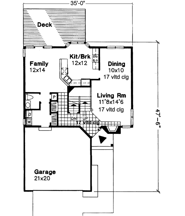 Main Floor Plan: 15-436