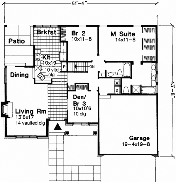 Main Floor Plan: 15-441