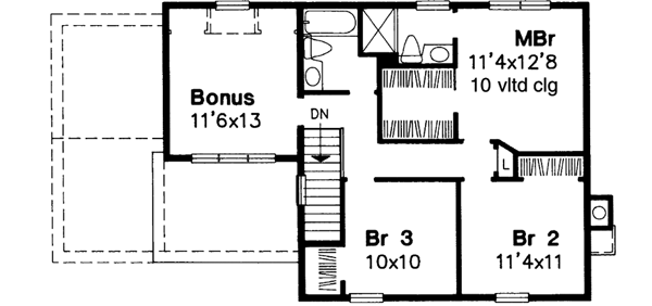 Upper/Second Floor Plan: 15-443