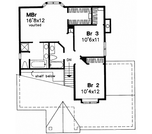 Upper/Second Floor Plan: 15-448