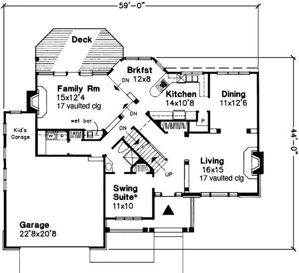 Main Floor Plan: 15-449