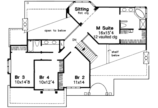 Upper/Second Floor Plan: 15-449