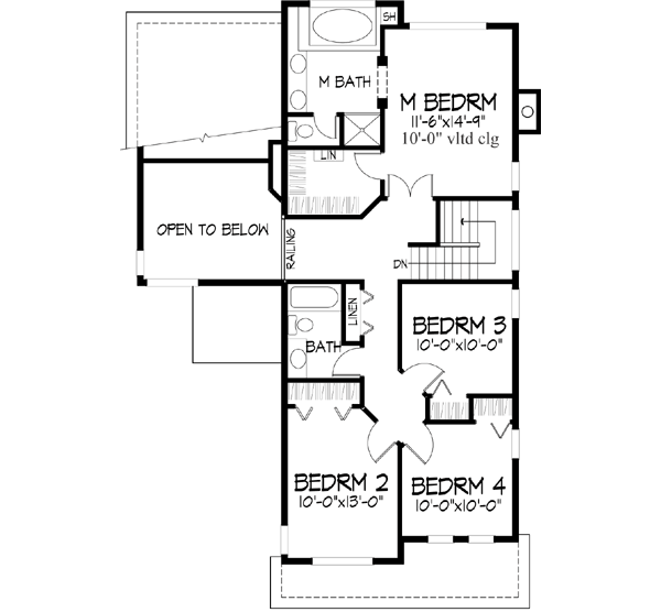 Upper/Second Floor Plan: 15-451