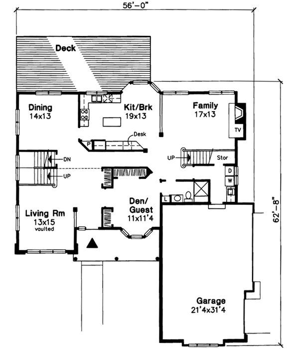 Main Floor Plan: 15-453