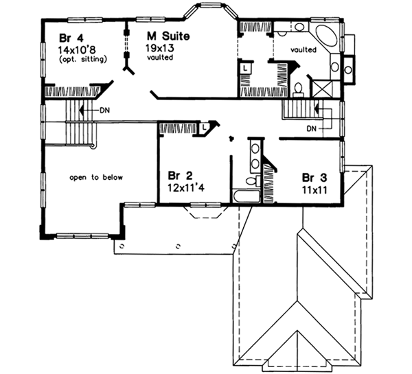 Upper/Second Floor Plan: 15-453