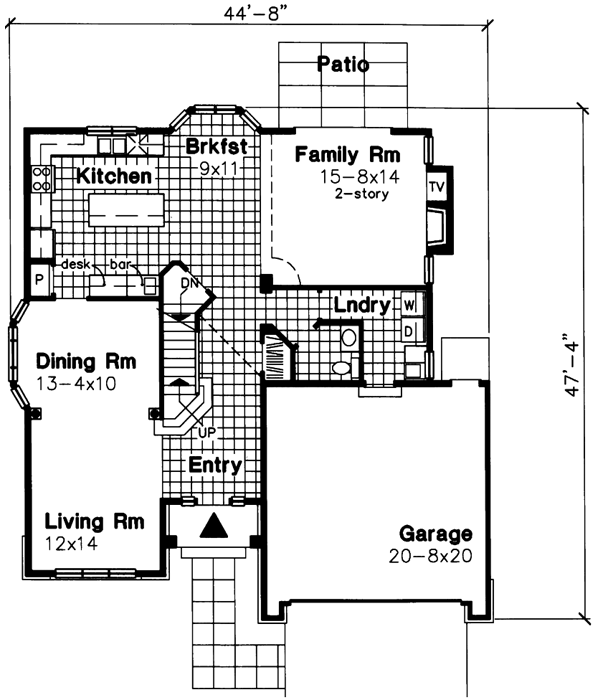 Main Floor Plan: 15-459