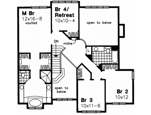 Upper/Second Floor Plan: 15-459