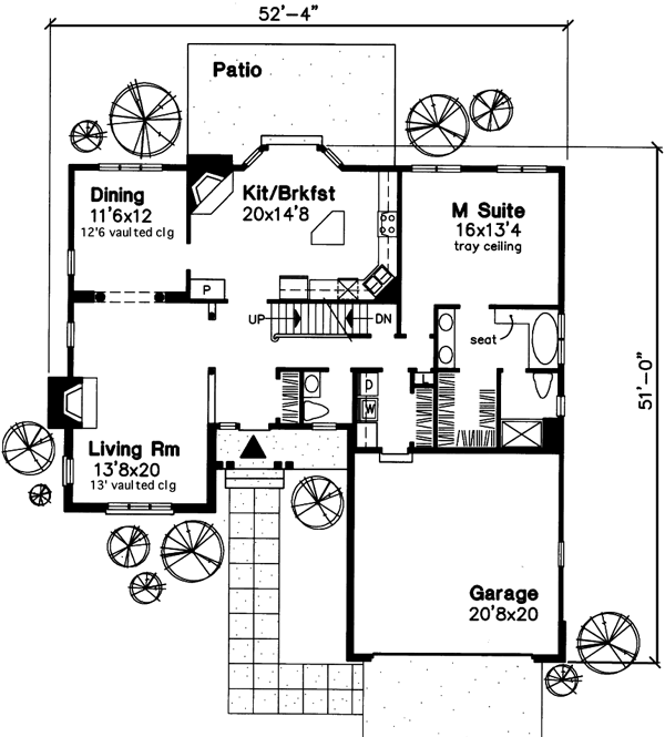 Main Floor Plan: 15-461