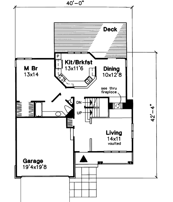Main Floor Plan: 15-463