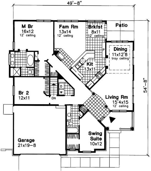 Main Floor Plan: 15-465
